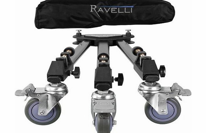 Ravelli ATD Professional Tripod Dolly for Camera Photo Video [Camera]
